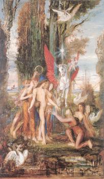 古斯塔夫 莫羅 Hesiod and the Muses